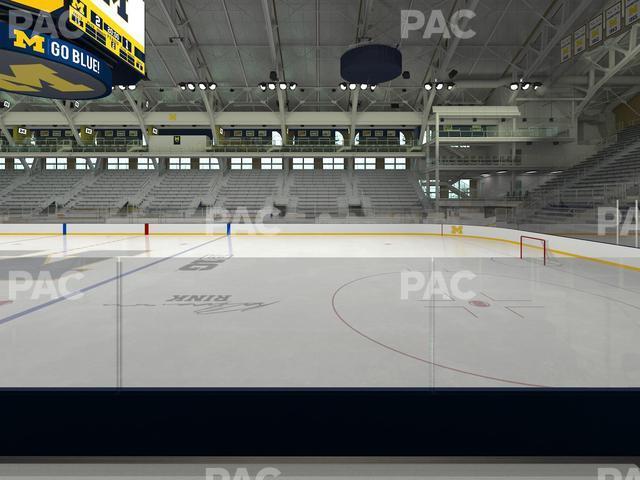 Seating view for Yost Arena Section 21