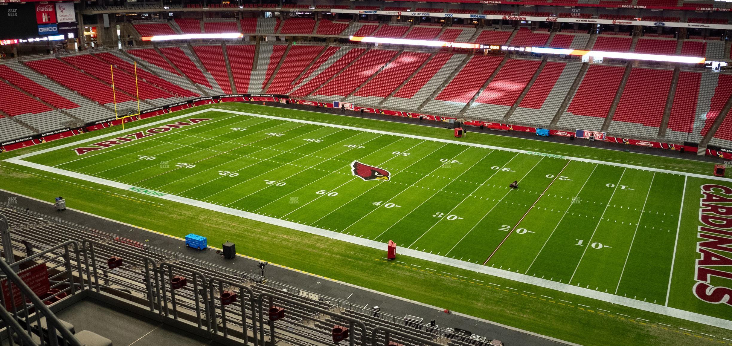 Seating view for State Farm Stadium Section Ring Of Honor Wc 408