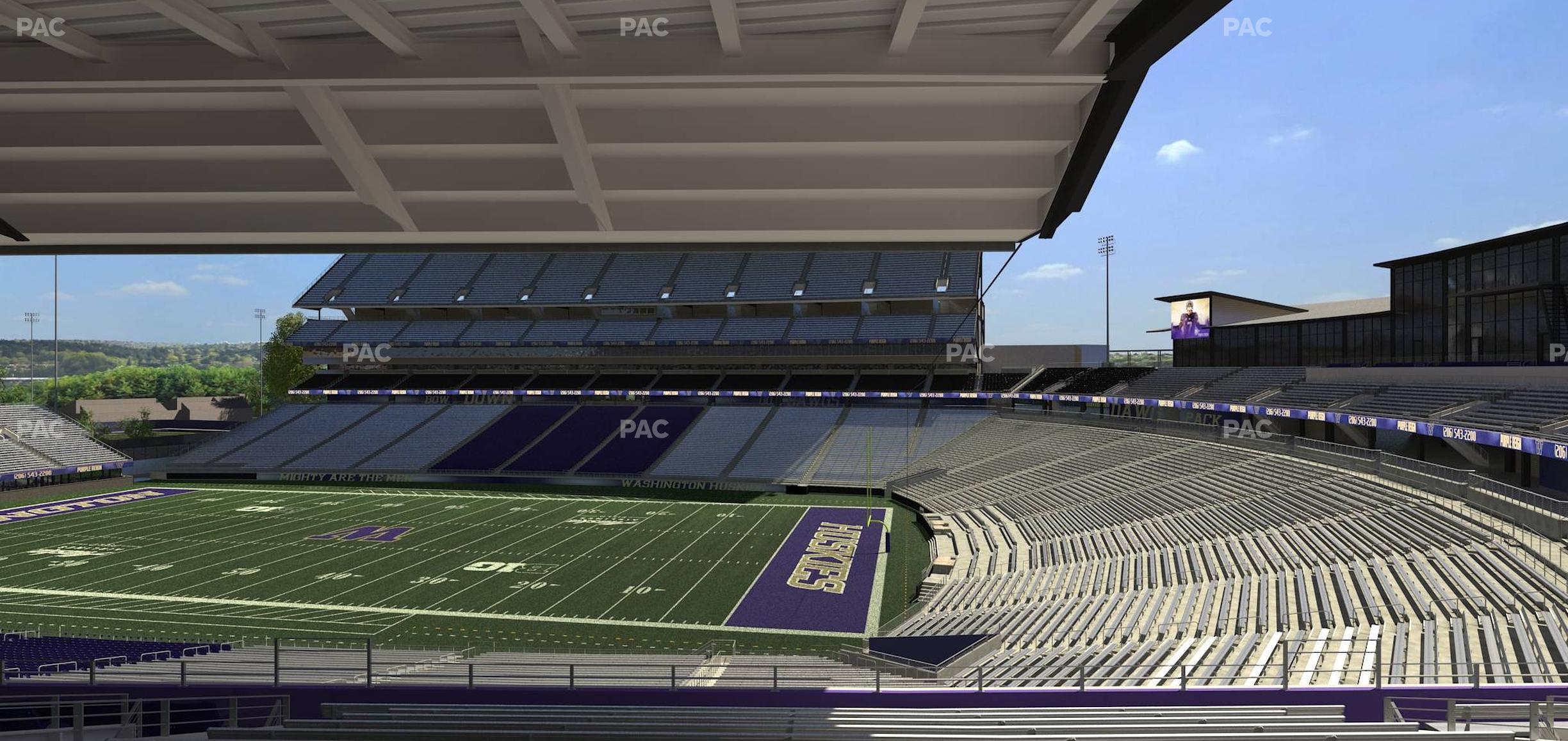 Seating view for Husky Stadium Section 225