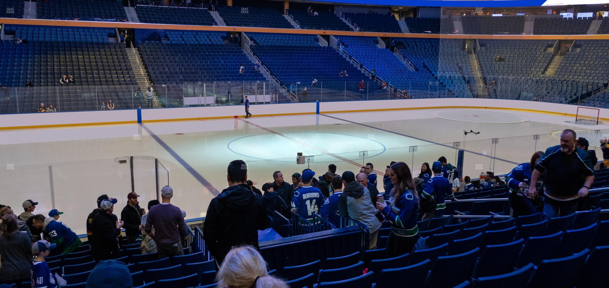 Seating view for KeyBank Center Section 106