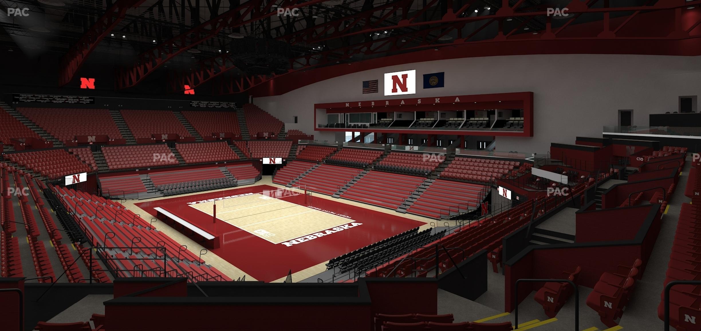 Seating view for Bob Devaney Sports Center Section C 14