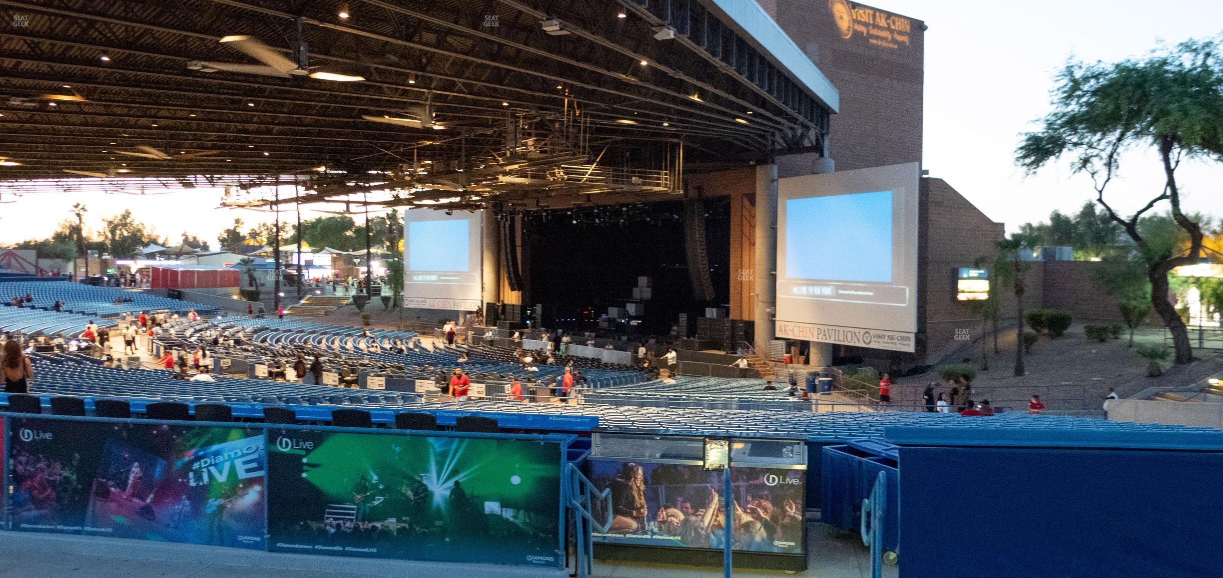 Seating view for Talking Stick Resort Amphitheatre Section 301