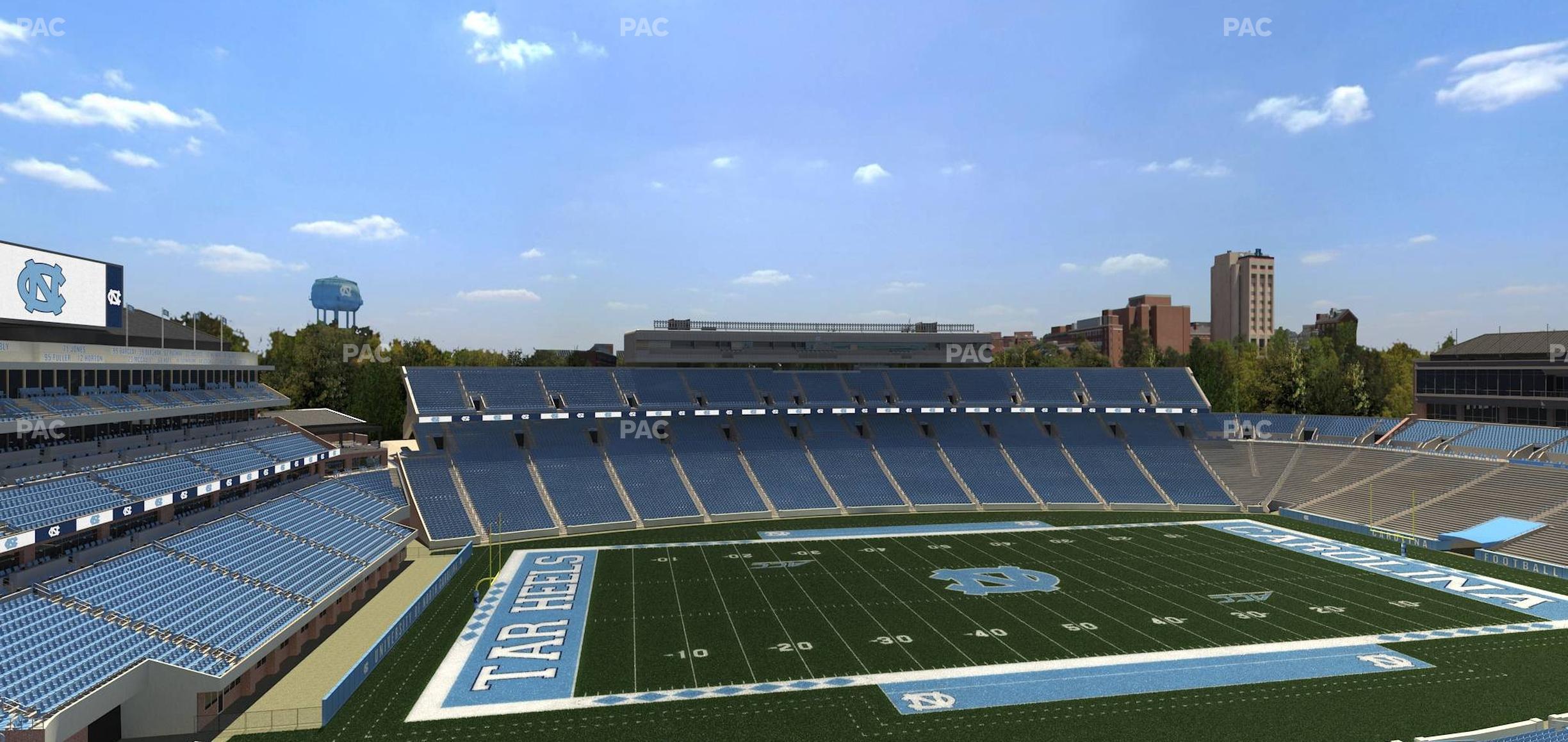 Seating view for Kenan Memorial Stadium Section 203