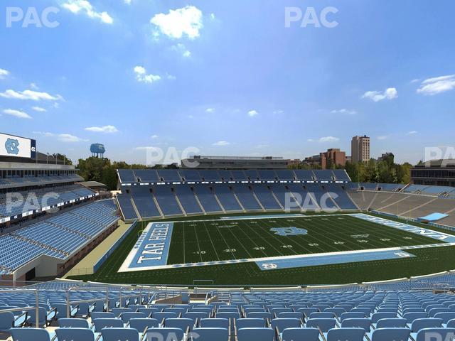 Seating view for Kenan Memorial Stadium Section 203