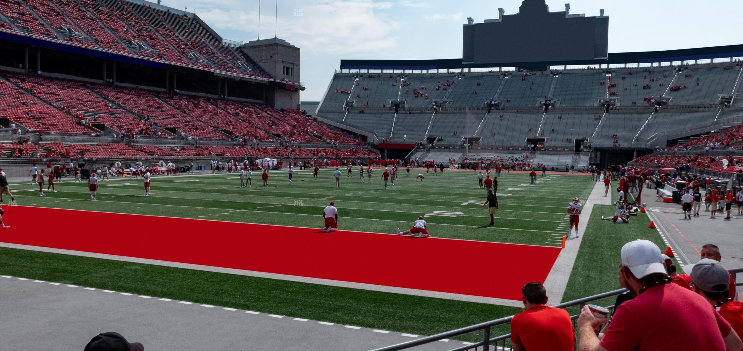 Seating view for Ohio Stadium Section 9 Aa