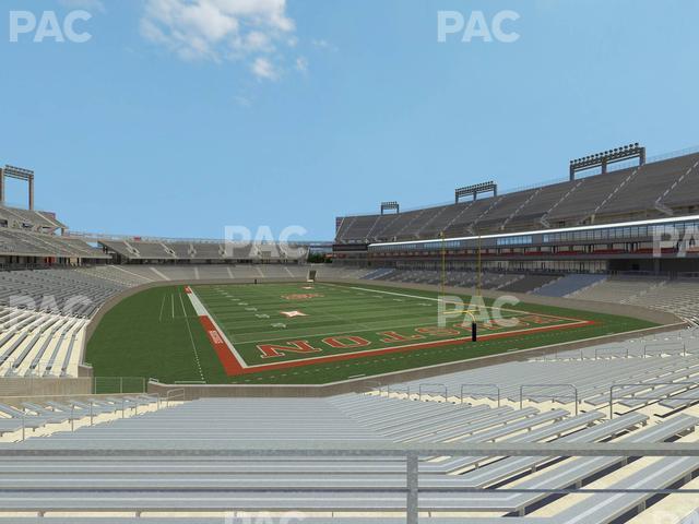 Seating view for TDECU Stadium Section 122