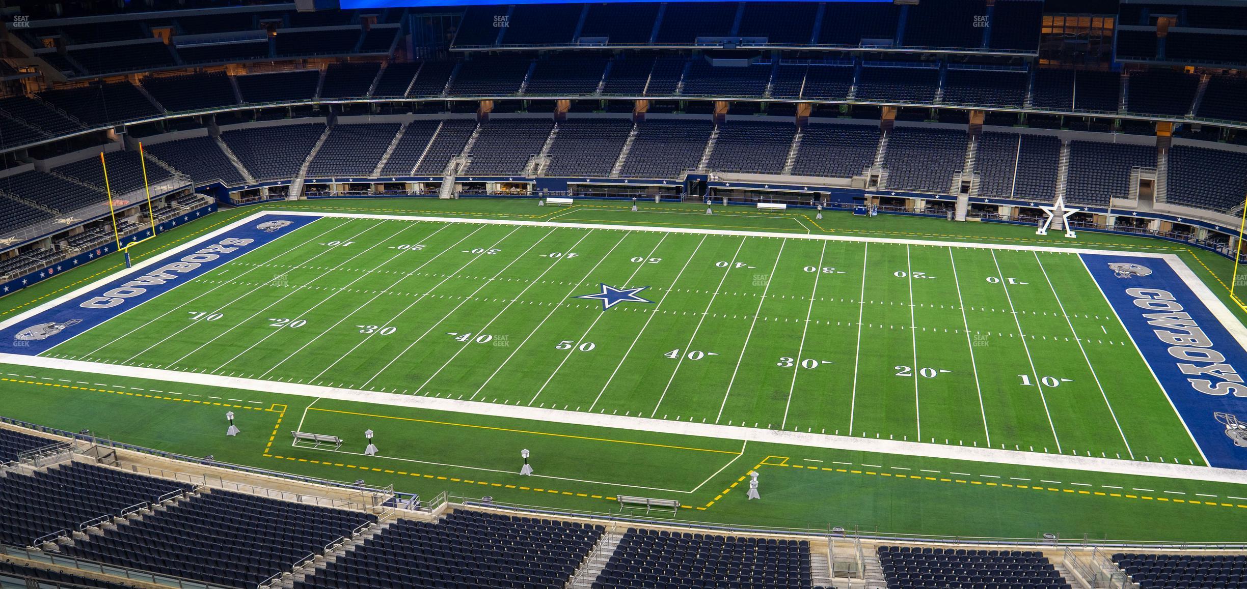 Seating view for AT&T Stadium Section Ring Of Honor Suite 543