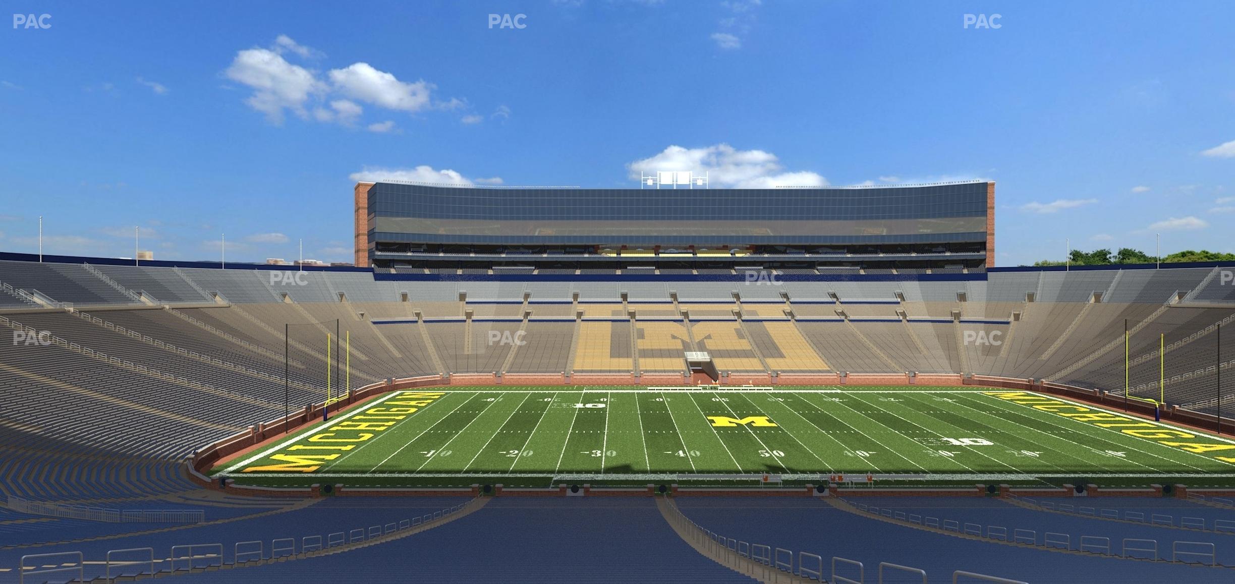 Seating view for Michigan Stadium Section 24