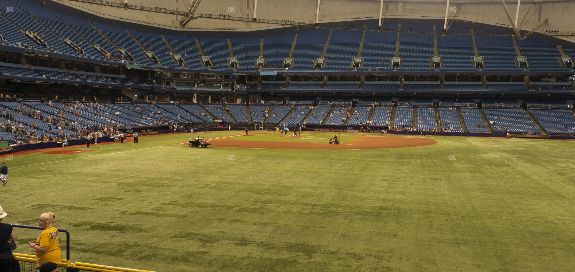 Seating view for Tropicana Field Section 146