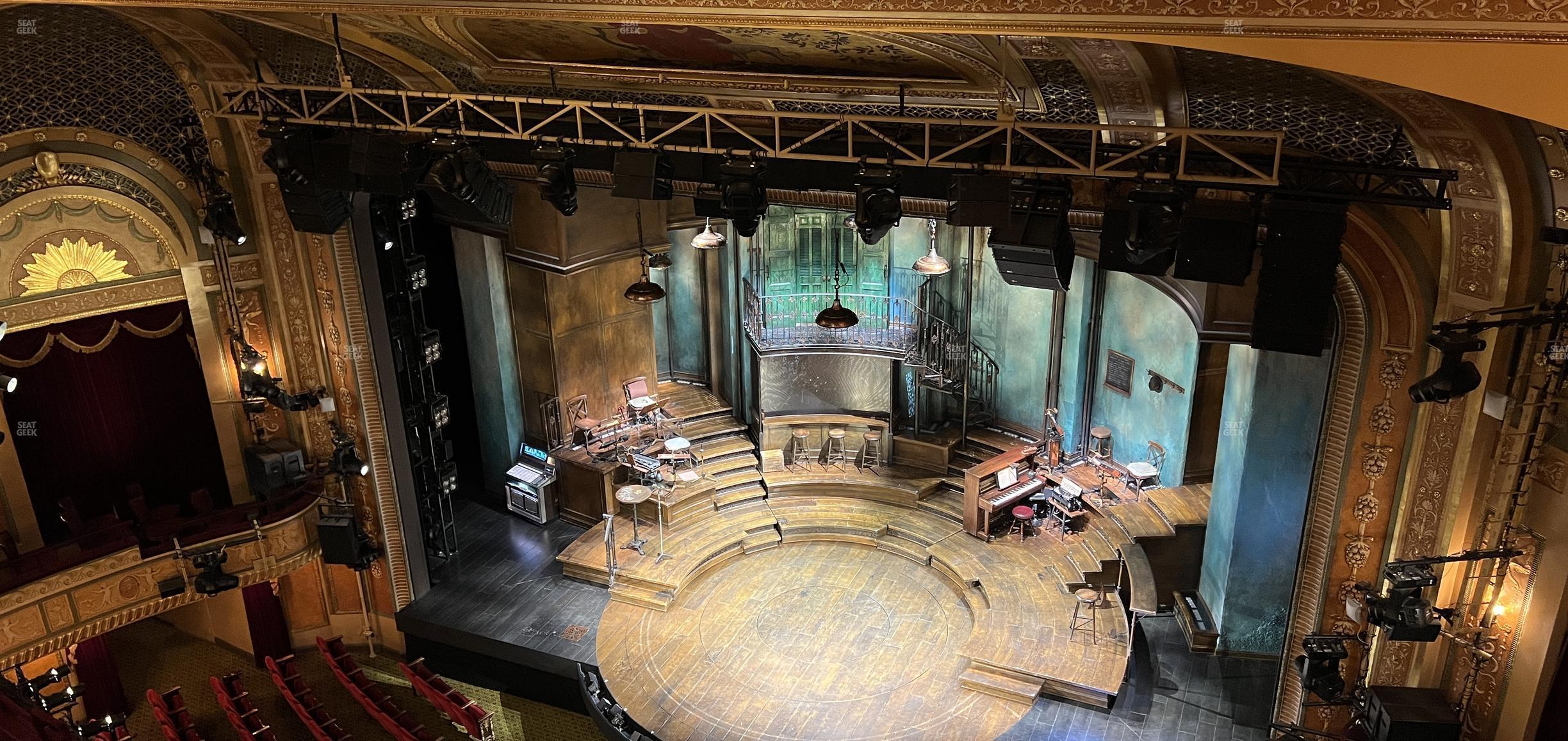 Seating view for Walter Kerr Theatre Section Balcony Right