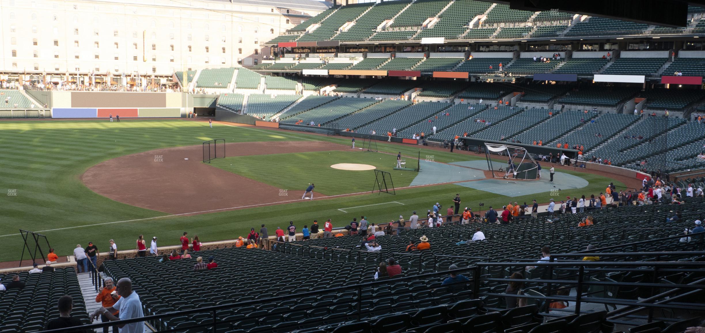 Seating view for Oriole Park at Camden Yards Section 59