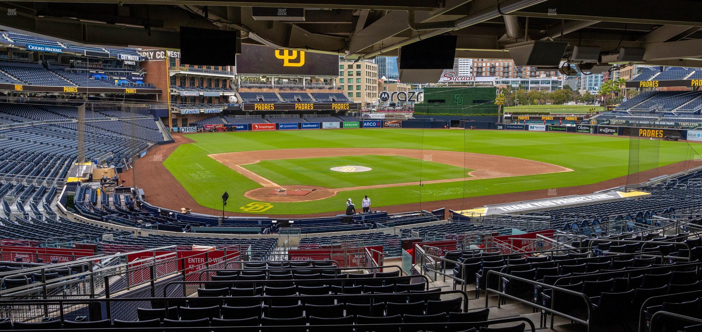 Seating view for Petco Park Section Premier Club Suite 5