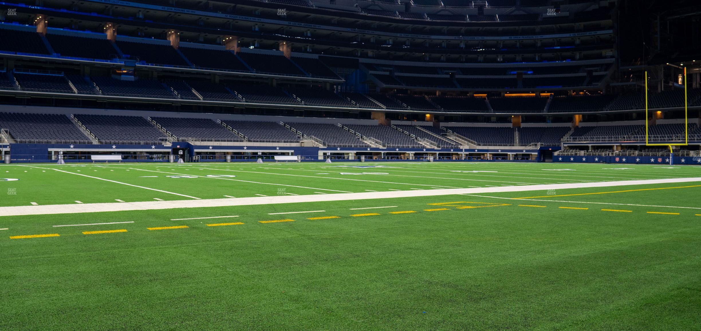 Seating view for AT&T Stadium Section Event Level Suite 1