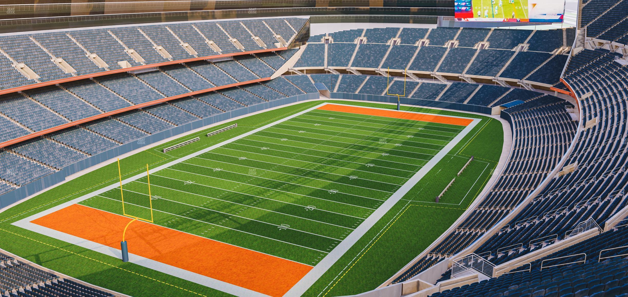 Seating view for Soldier Field Section 446