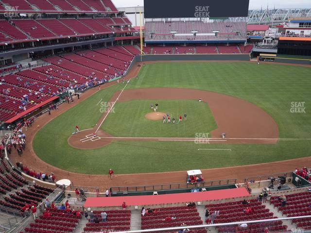 Seating view for Great American Ball Park Section 429