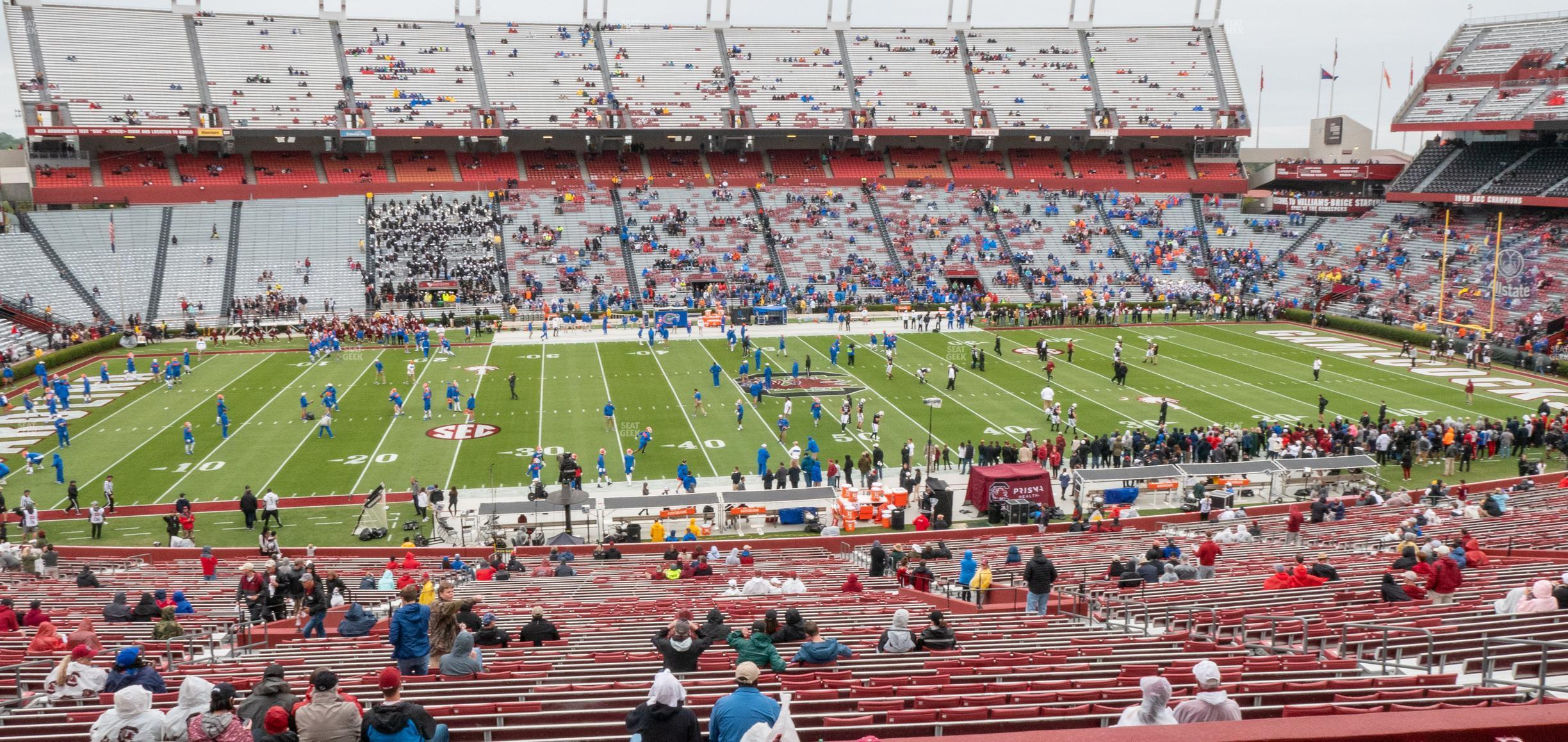 Seating view for Williams Brice Stadium Section 204