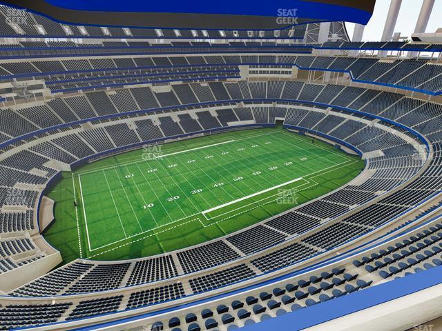 Seating view for SoFi Stadium Section 439