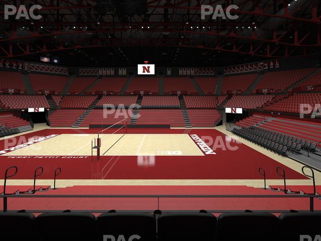 Seating view for Bob Devaney Sports Center Section B 8