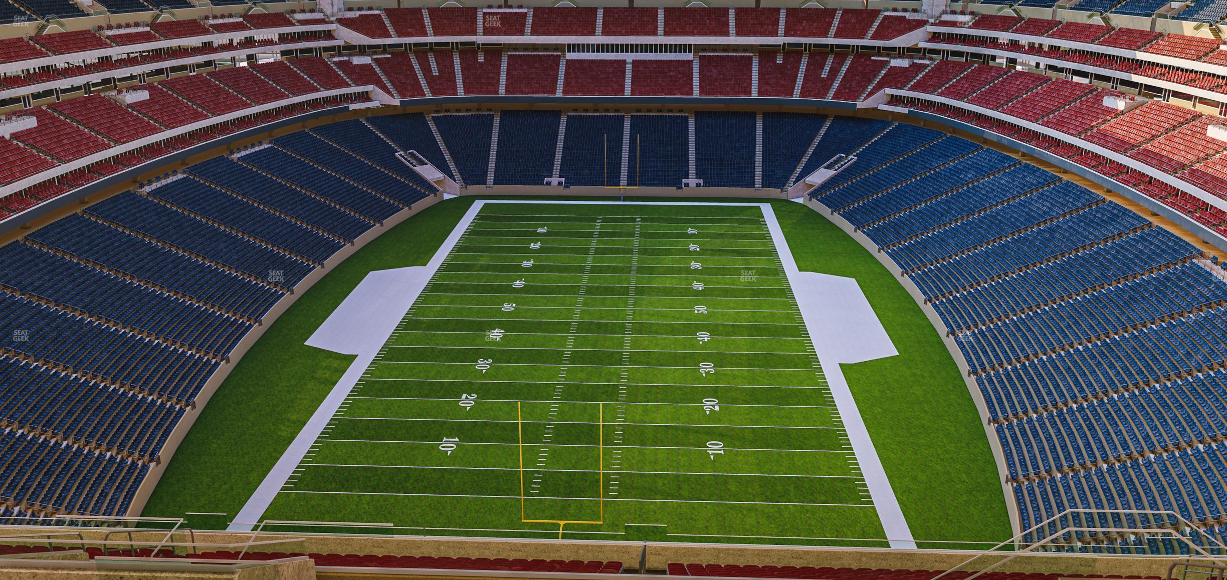 Seating view for NRG Stadium Section 721