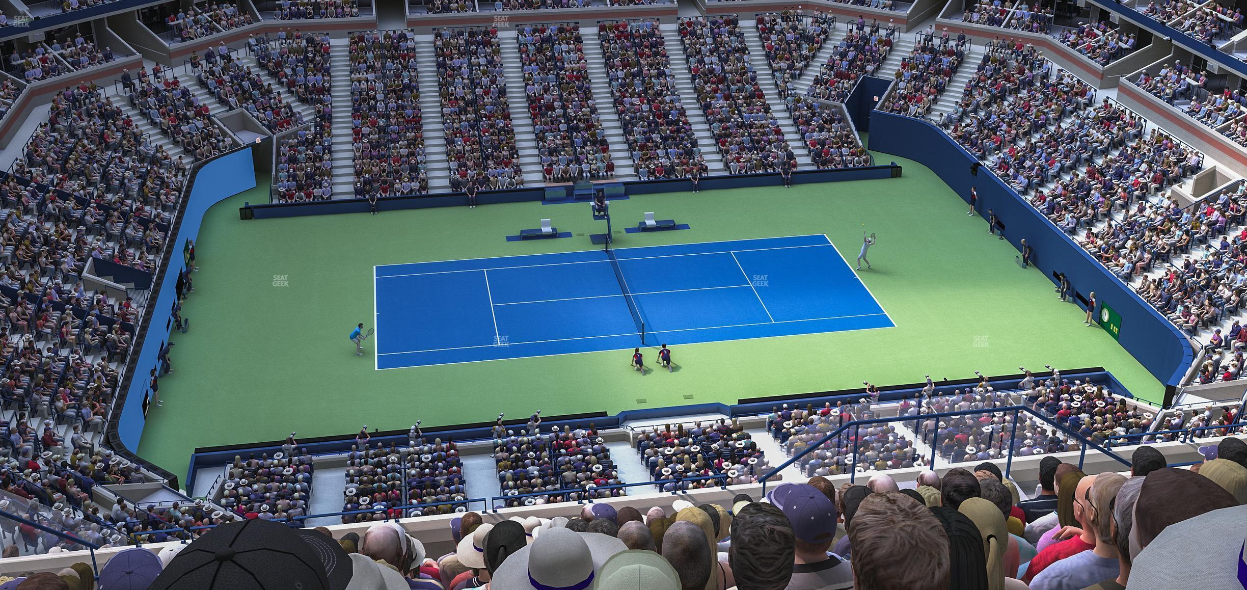 Seating view for Arthur Ashe Stadium Section 310