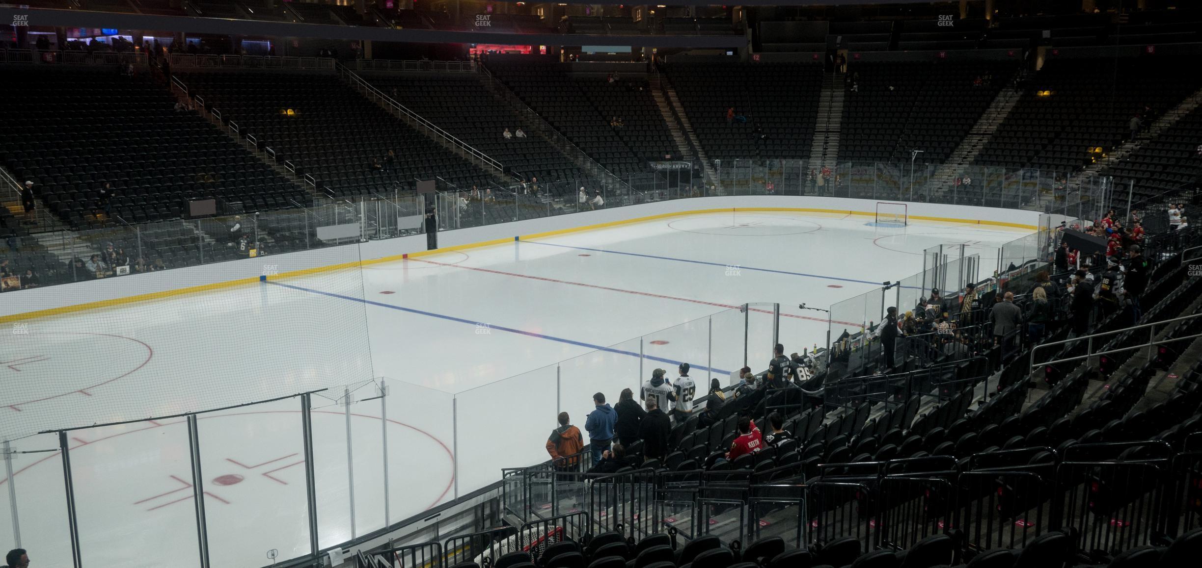 Seating view for T-Mobile Arena Section 3