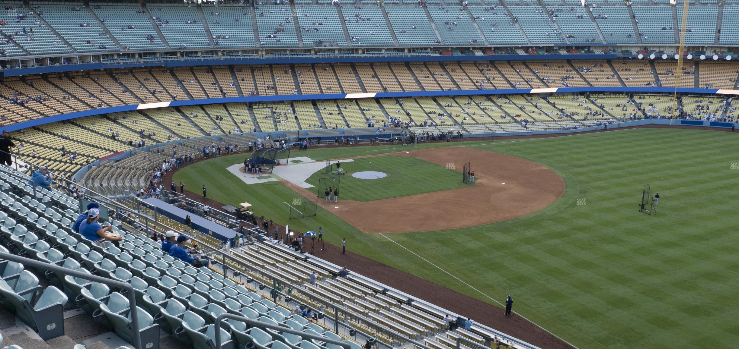 Seating view for Dodger Stadium Section 44 Rs