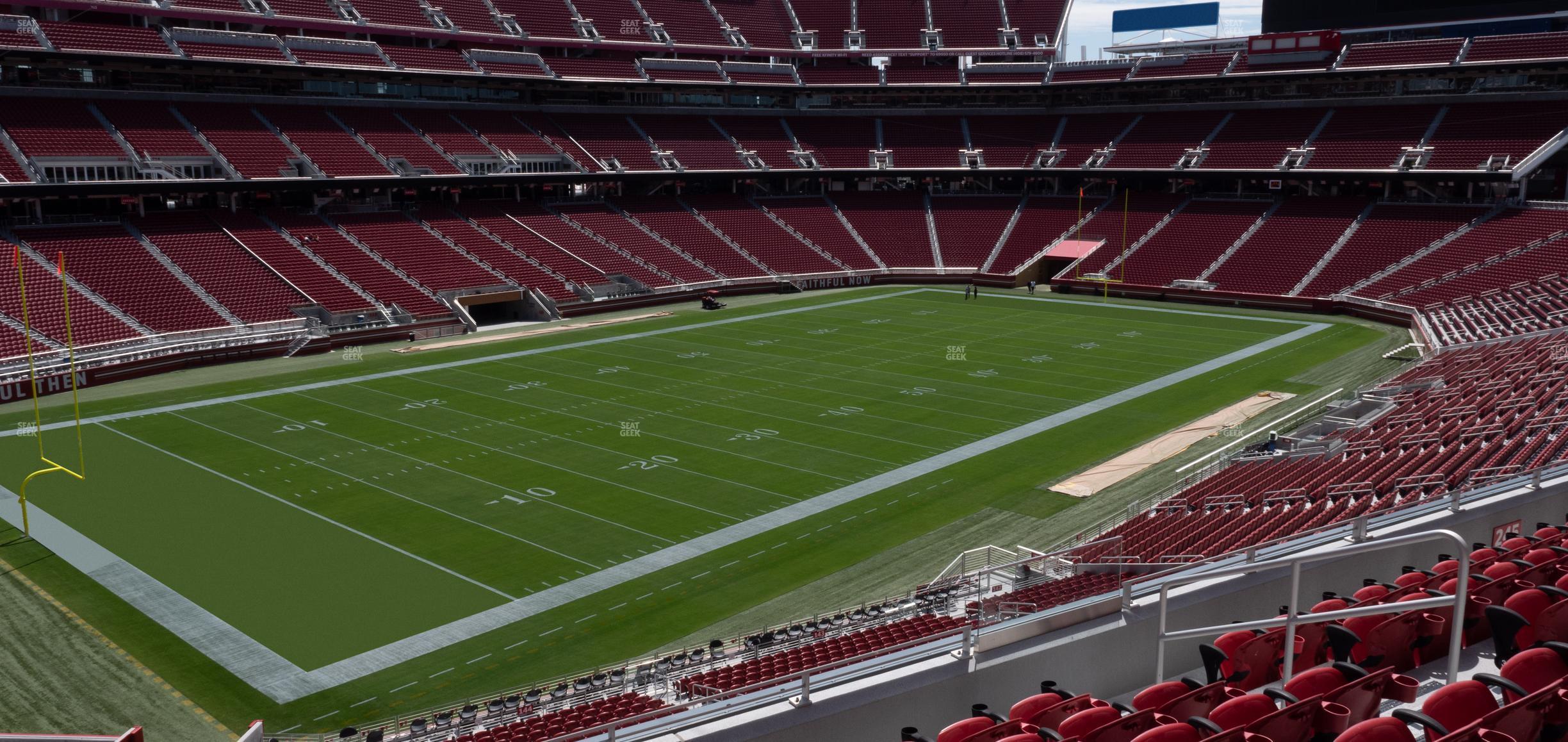 Seating view for Levi's Stadium Section P 246