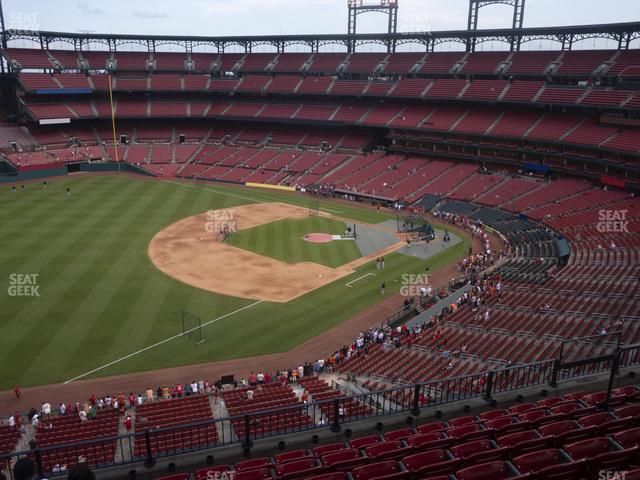 Seating view for Busch Stadium Section Left Field Pavilion 363