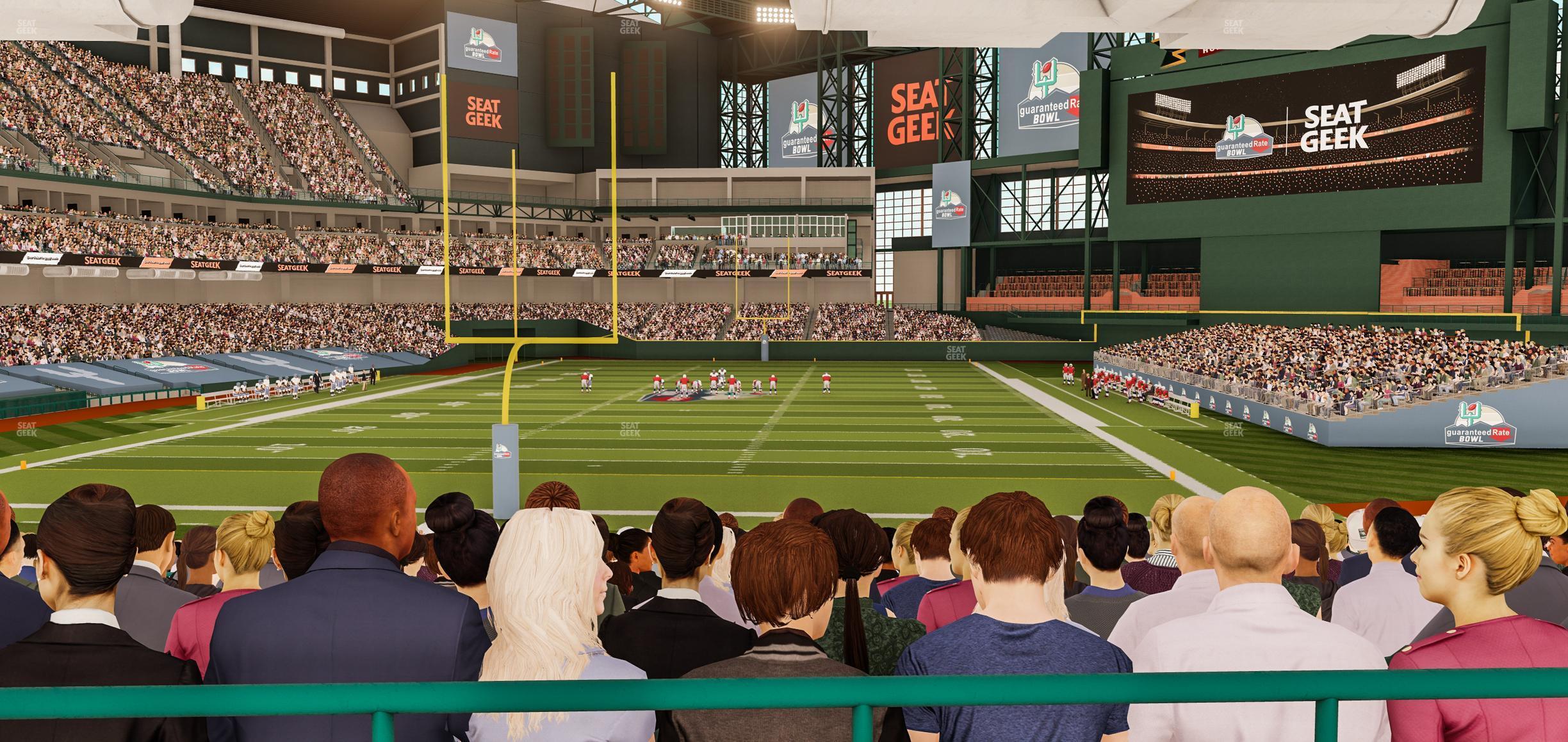 Seating view for Chase Field Section 115 W