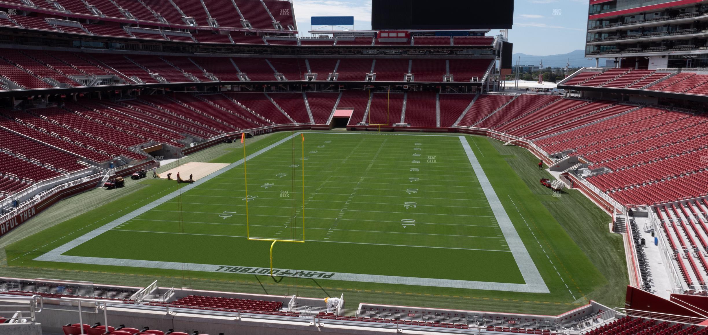 Seating view for Levi's Stadium Section 202