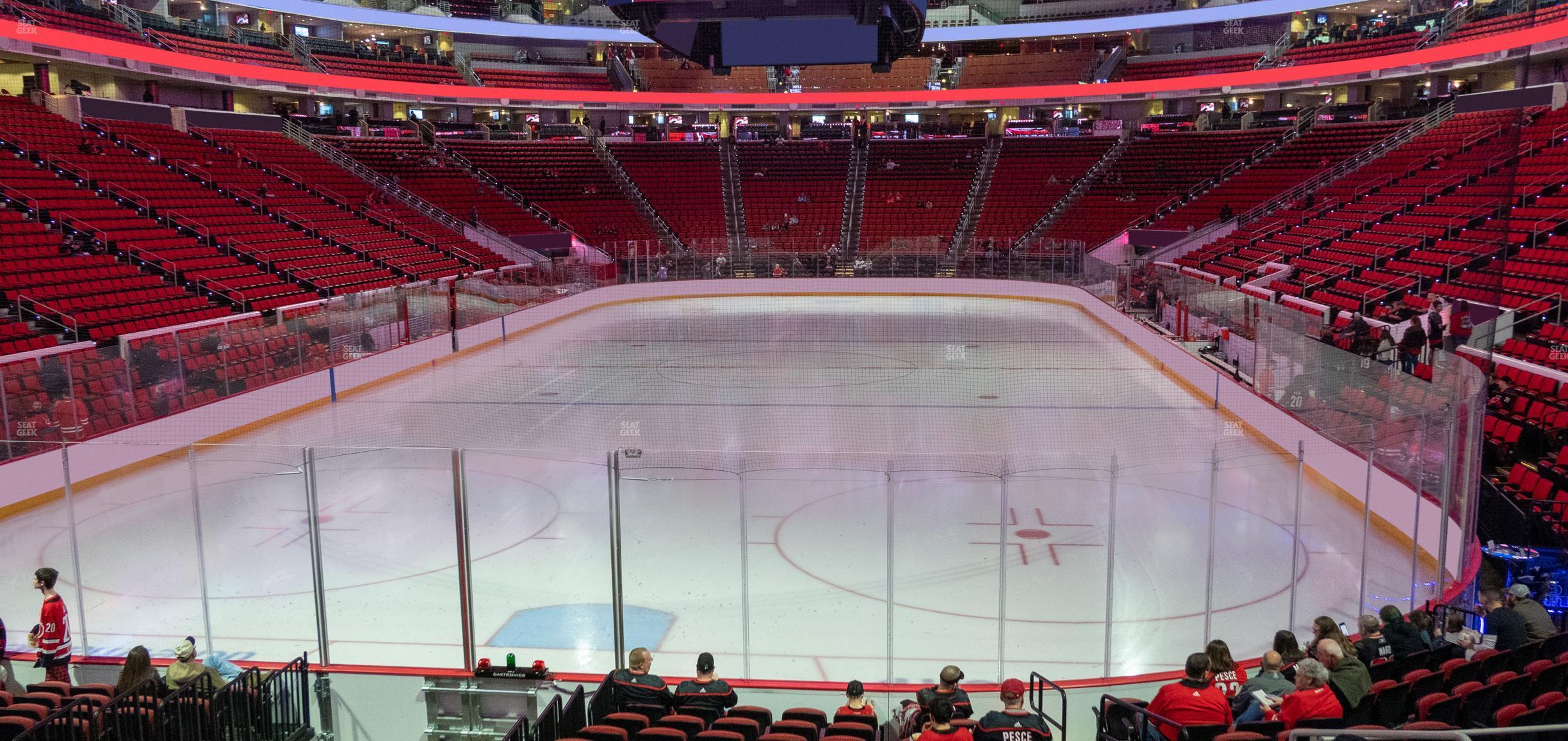 Seating view for Lenovo Center Section 111