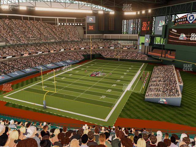 Seating view for Chase Field Section 306