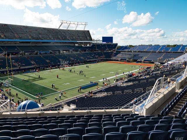 Seating view for Camping World Stadium Section Plaza 15