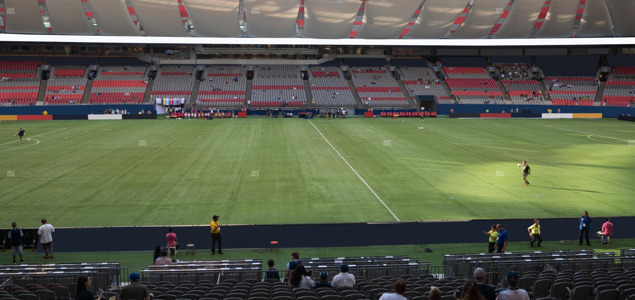 Seating view for BC Place Stadium Section 242