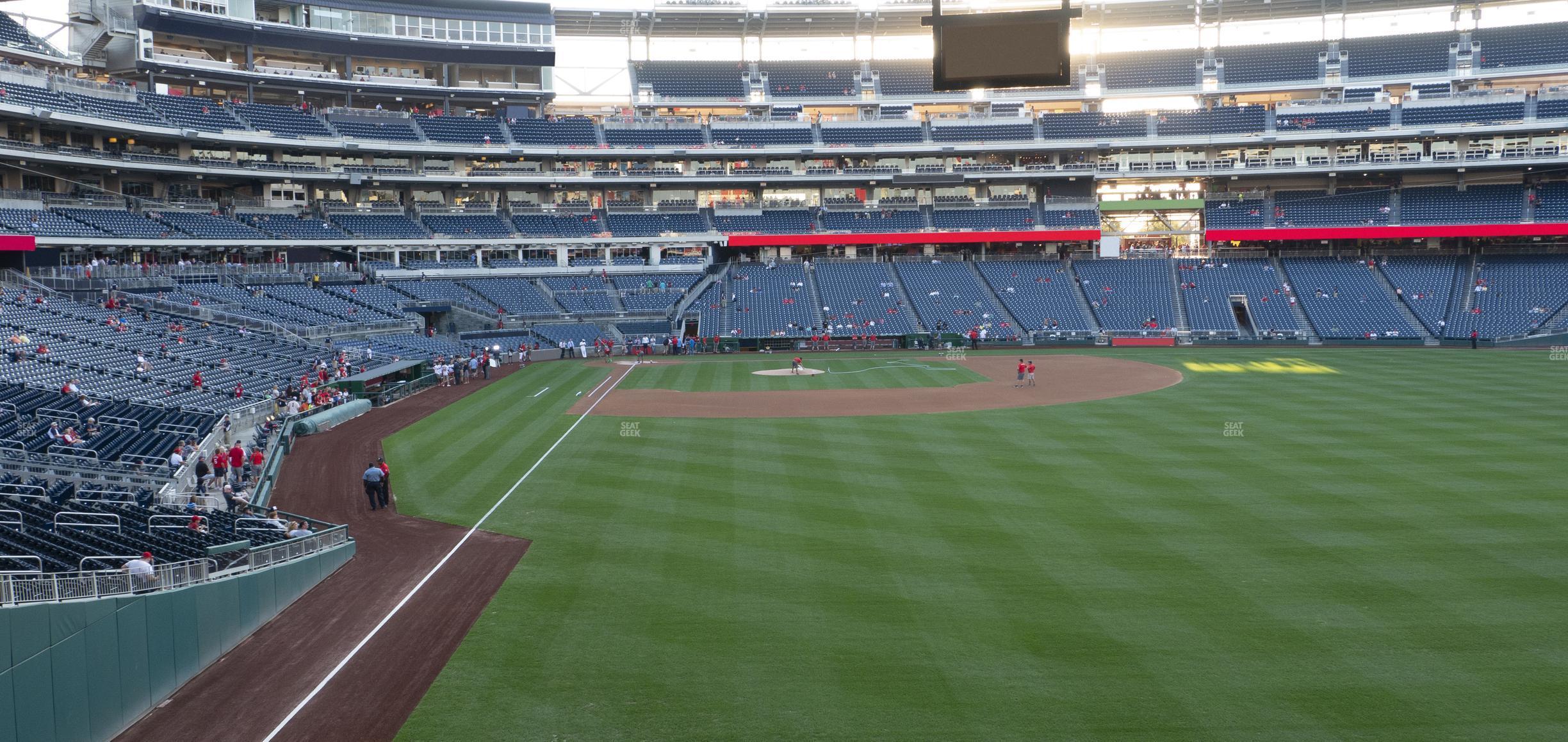 Seating view for Nationals Park Section 138