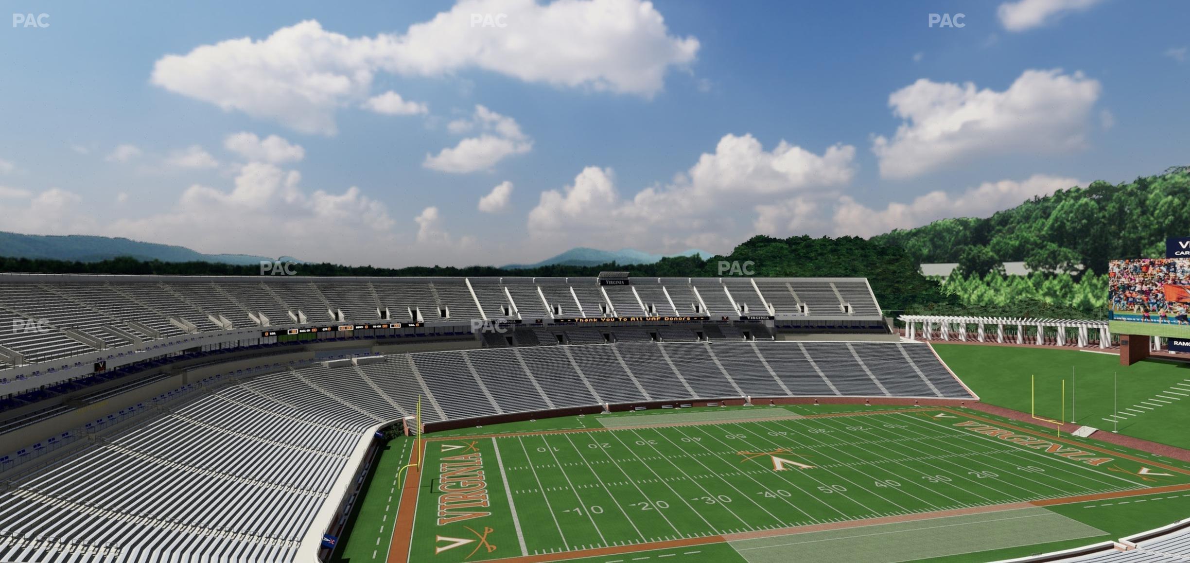 Seating view for Scott Stadium Section 511