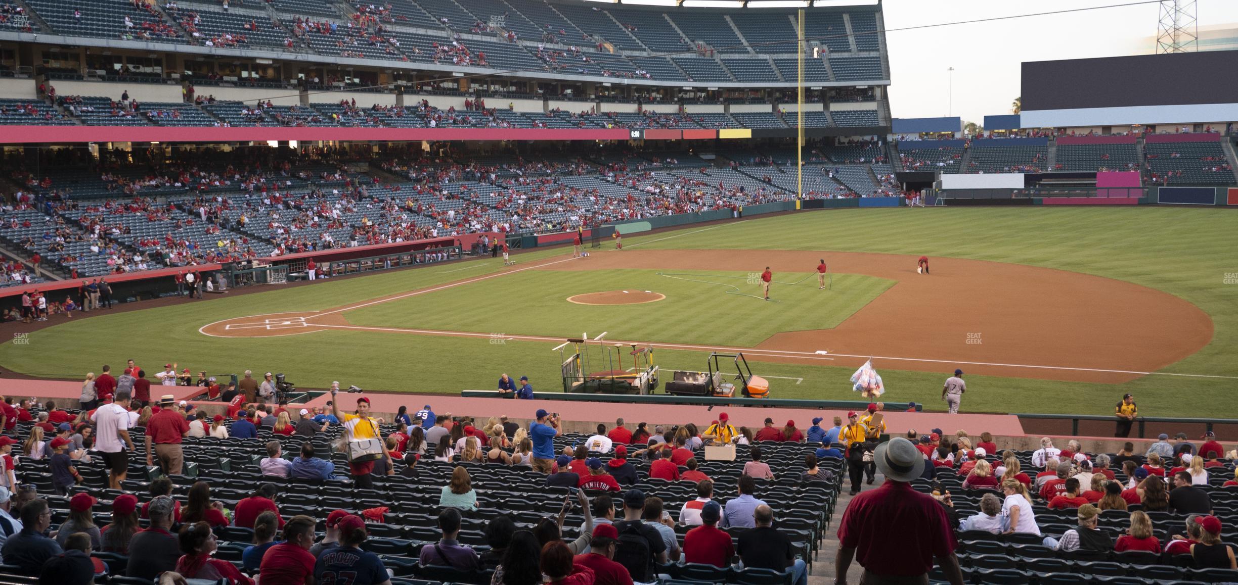 Seating view for Angel Stadium of Anaheim Section 224