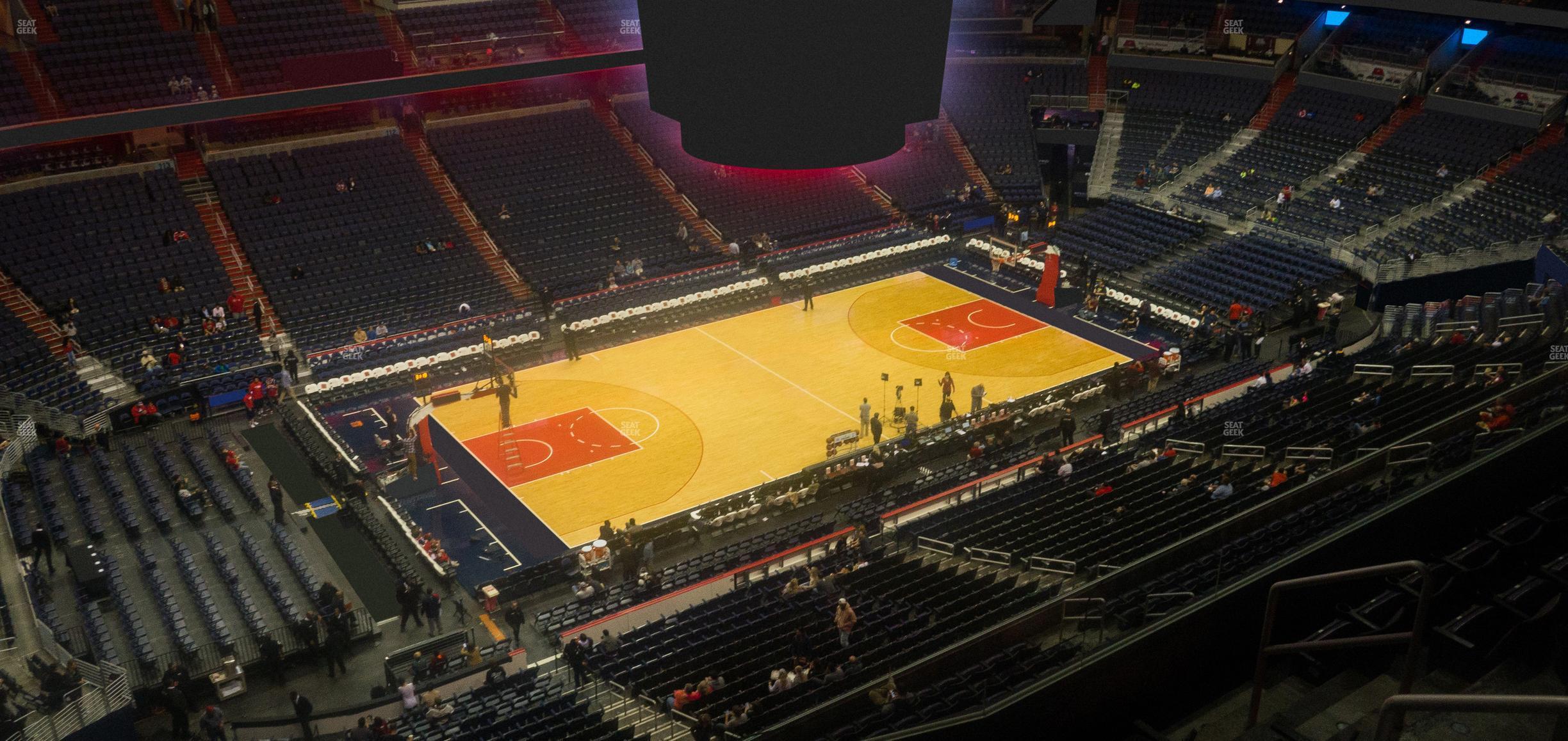 Seating view for Capital One Arena Section 431