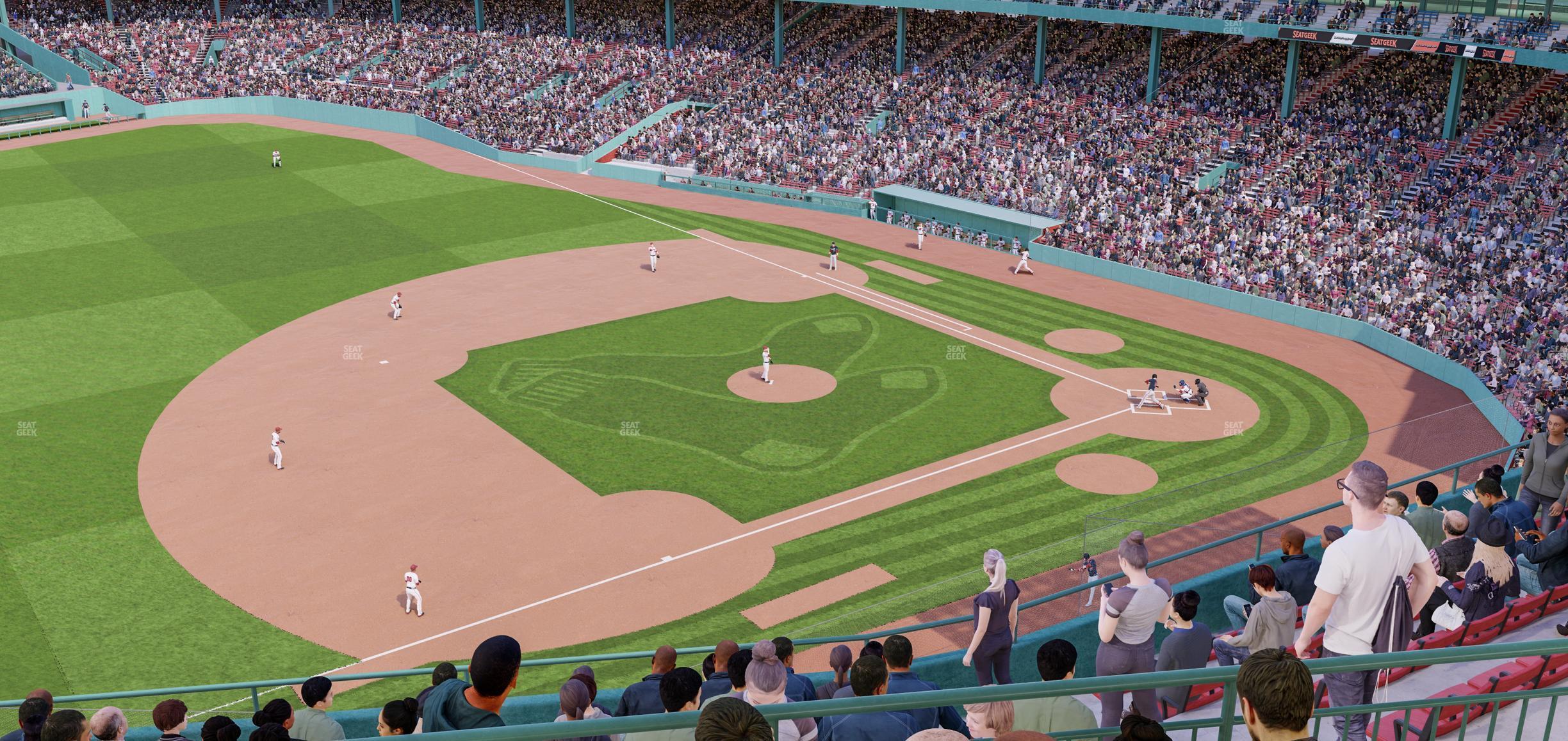 Seating view for Fenway Park Section Pavilion Suite K 3