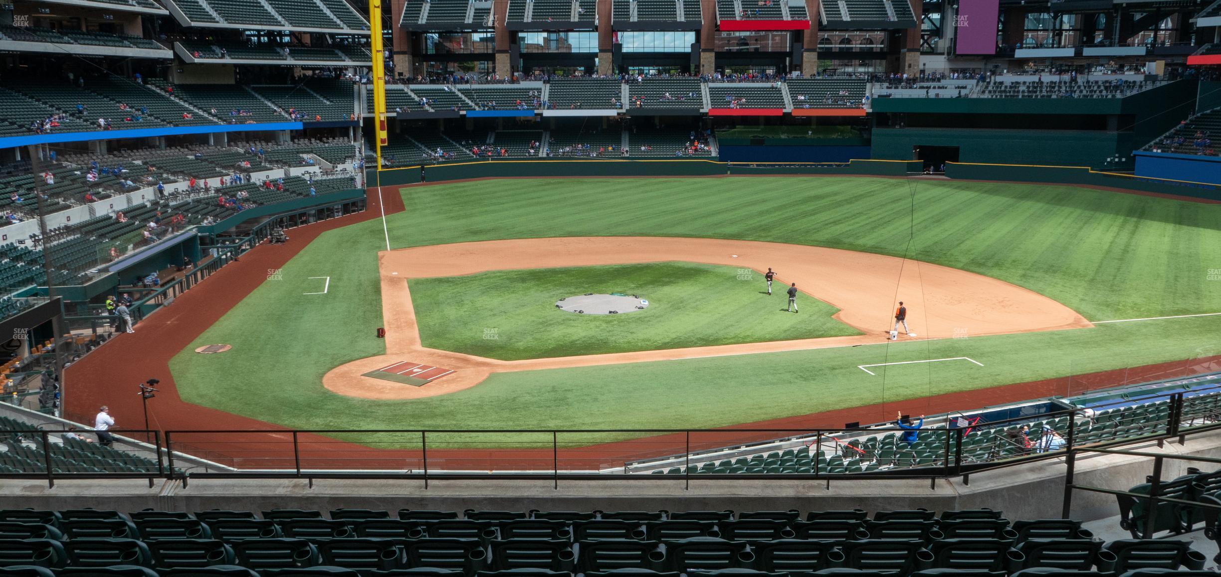 Seating view for Globe Life Field Section 117