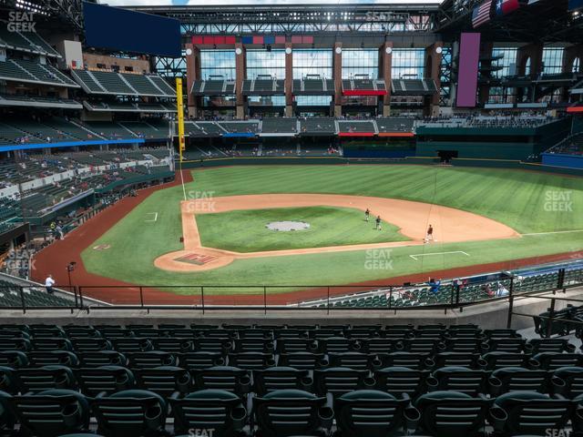 Seating view for Globe Life Field Section 117