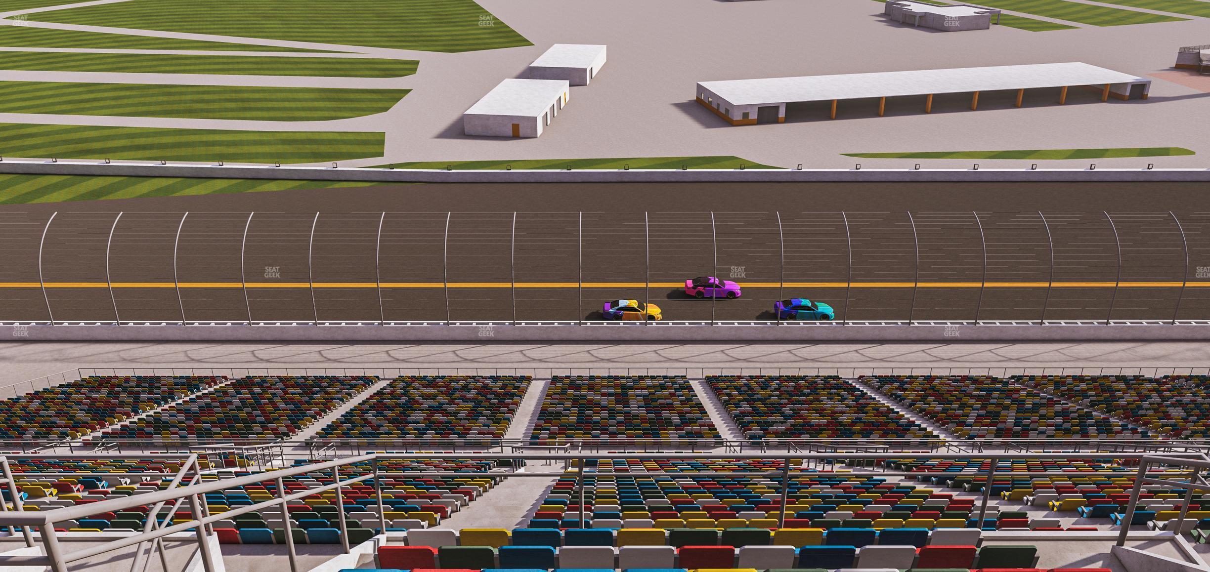 Seating view for Daytona International Speedway Section 412