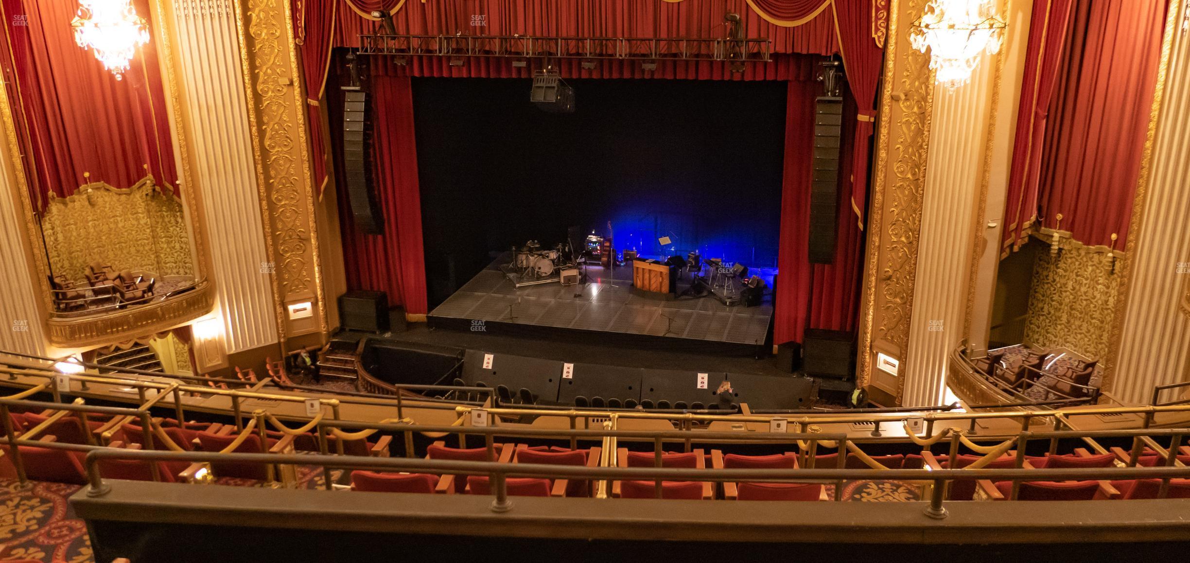 Seating view for Orpheum Theatre - Memphis Section Balcony Right Center