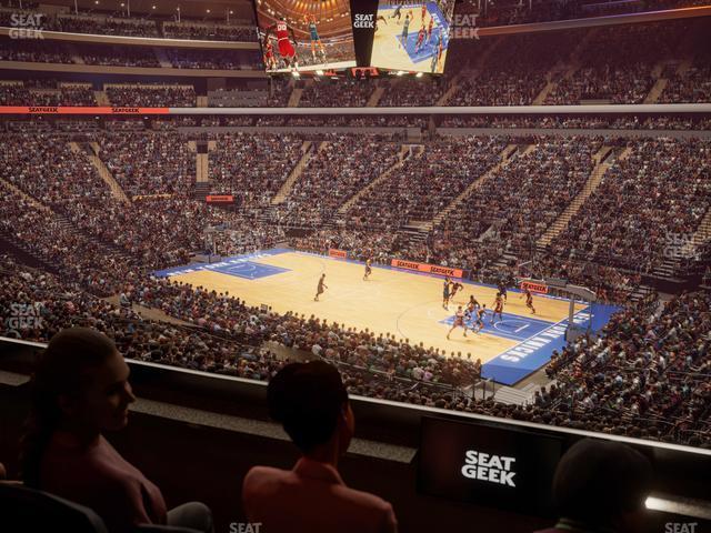 Seating view for Madison Square Garden Section Lexus Level Suite 20