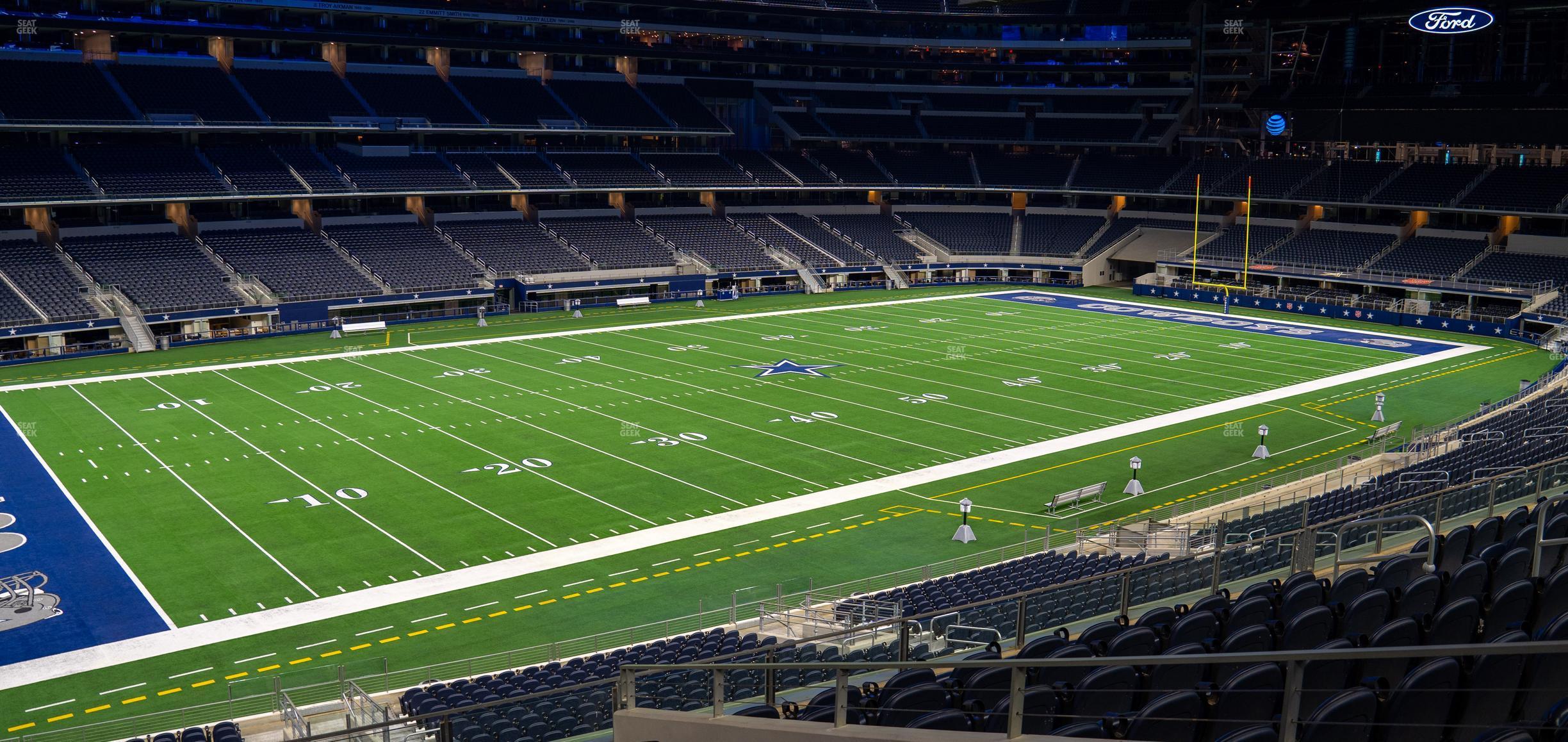 Seating view for AT&T Stadium Section 215