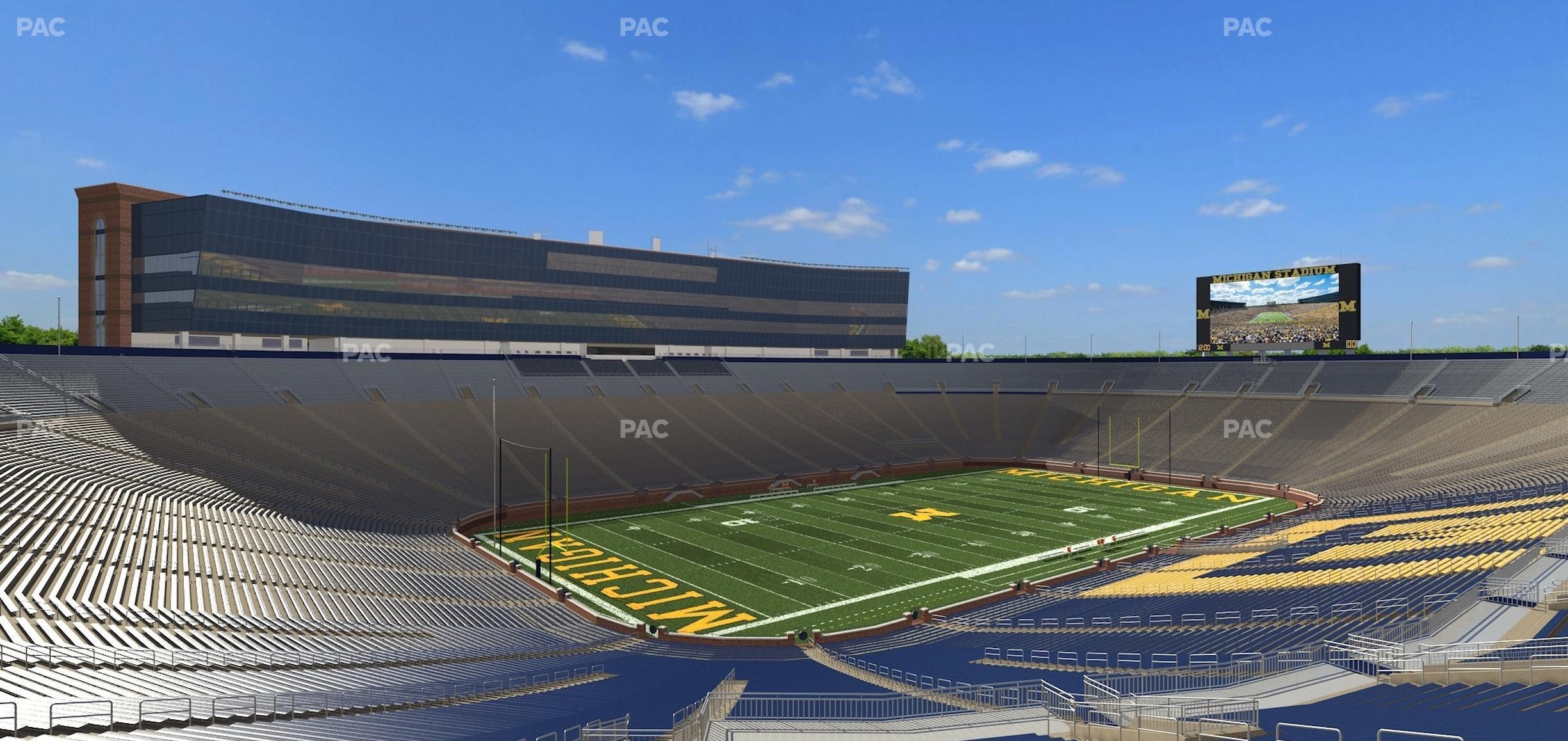 Seating view for Michigan Stadium Section 7