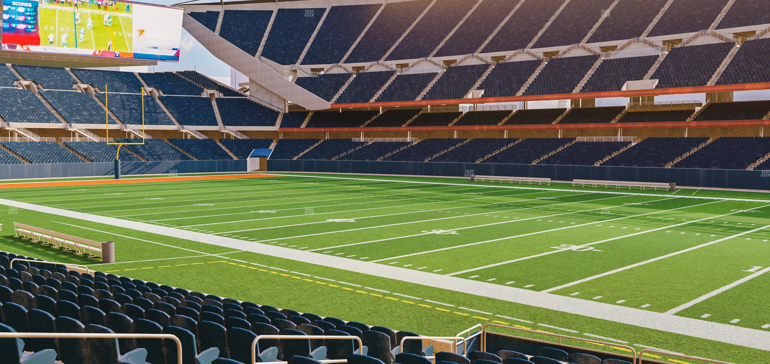 Seating view for Soldier Field Section 104