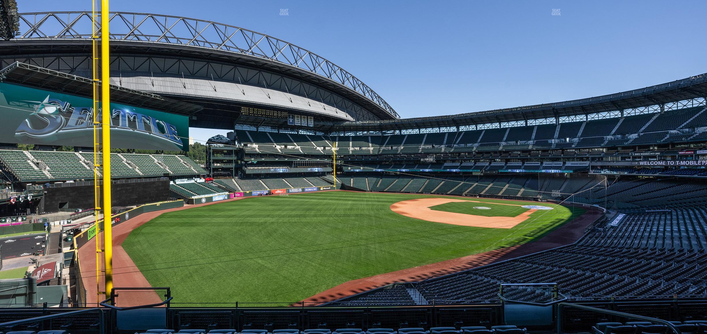 Seating view for T-Mobile Park Section 248