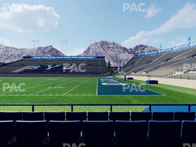 Seating view for LaVell Edwards Stadium Section 1 C