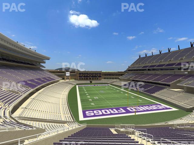 Seating view for Amon G Carter Stadium Section 224